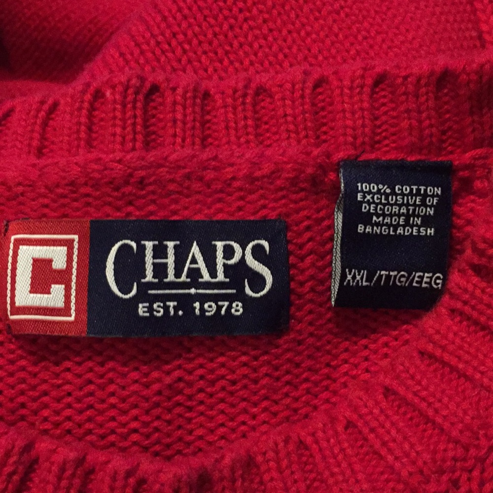 Chaps Classic Crew Neck Sweater - image 8